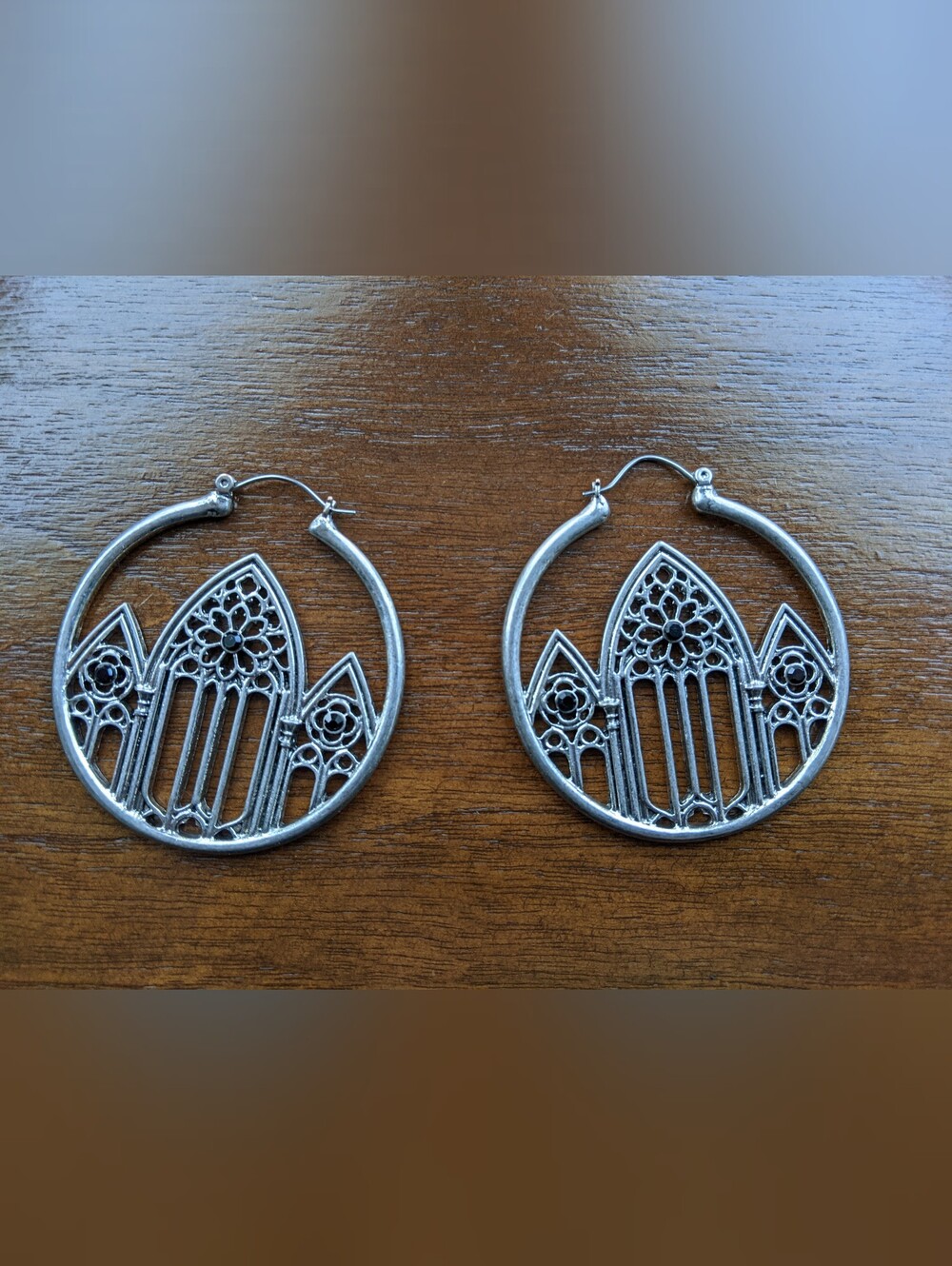 Hot Topic earrings.